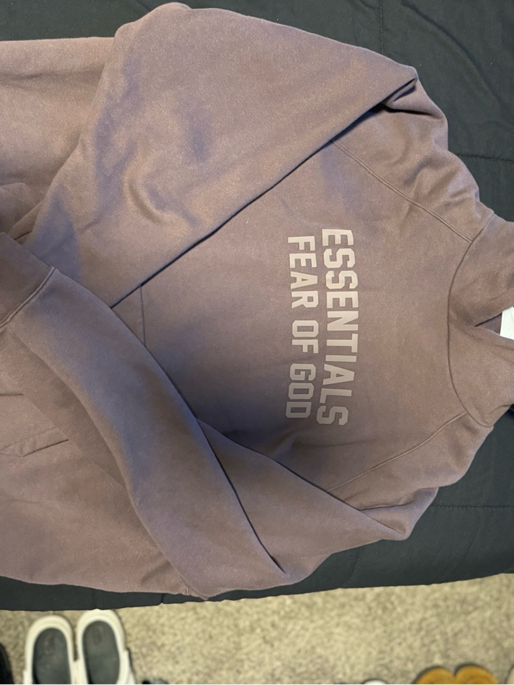 Essentials Fear of God Mauve/Purple Hoodie